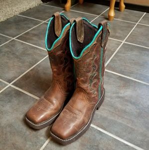 Justin Square Toe Boots